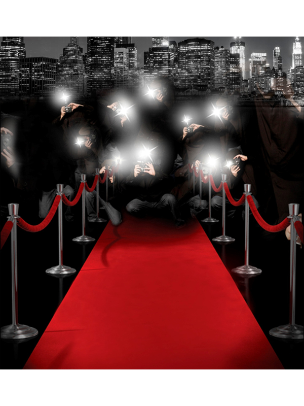 Tapis Rouge 460x60cm en Velours Ras – La Touche Élégante pour vos Événements