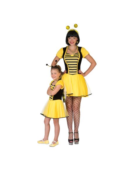 Déguisement d’Abeille pour Fille : Robe Tutu Jaune et Noir Disponible de 1 à 10 Ans
