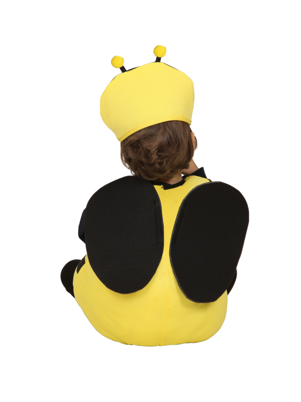 Déguisement d'Abeille enfant 1-3 ans avec ailes et coiffe : Carnaval