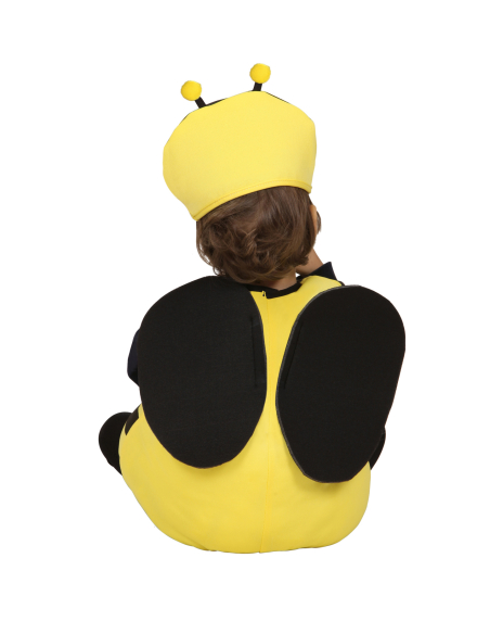 Déguisement d'Abeille enfant 1-3 ans avec ailes et coiffe : Carnaval