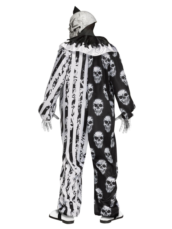Déguisement de clown tueur halloween adulte avec masque Latex