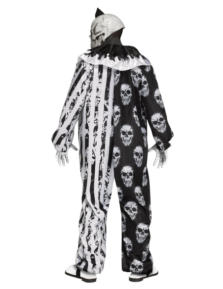 Déguisement de clown tueur halloween adulte avec masque Latex