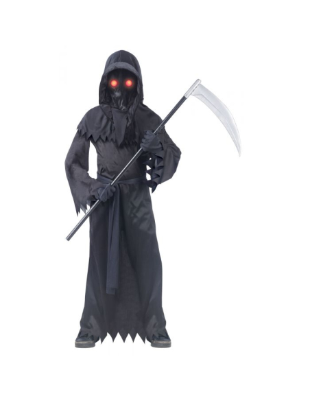 Déguisement de Faucheuse Enfant - Costume Effrayant pour Halloween 8/10 ans