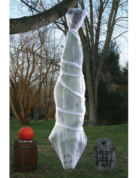 Cocon de Cadavre Suspendu 183cm pour Décoration d'Halloween