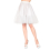 Jupe Jupon Blanche en Satin et Tulle - Élégance et Volume pour Vos Déguisements