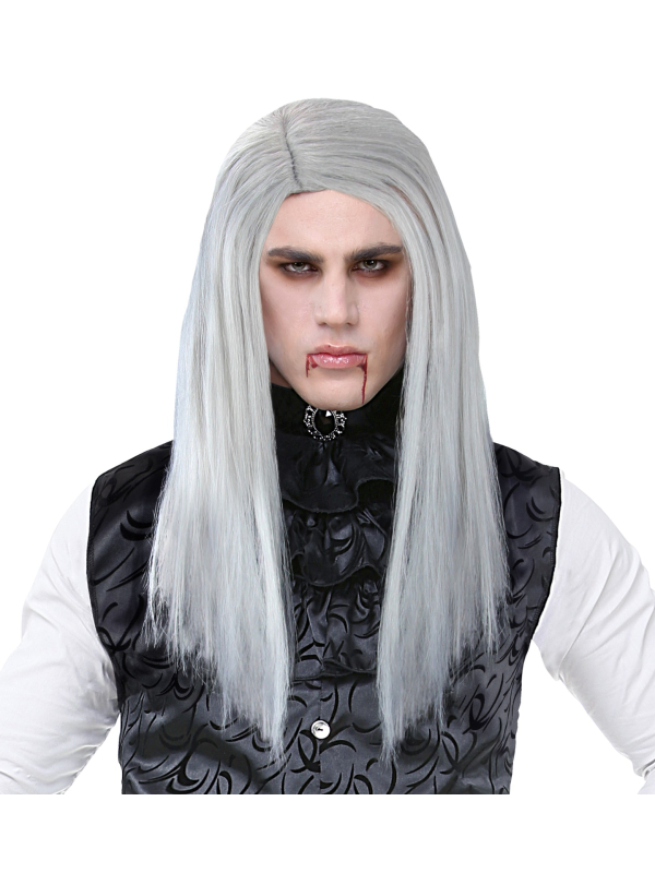 Perruque de Vampire pour Homme et Personnages Fantastiques pour Halloween