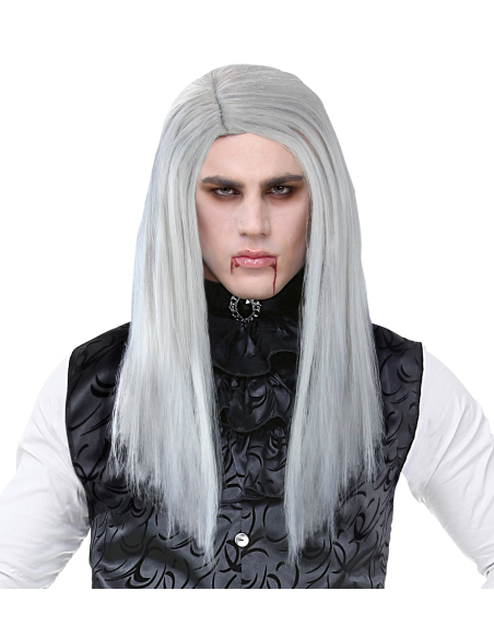 Perruque de Vampire pour Homme et Personnages Fantastiques pour Halloween