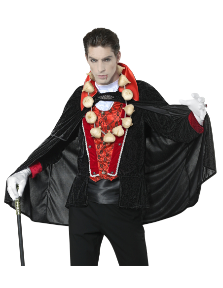Collier Gousse d'Ail : L'Accessoire Indispensable pour Halloween et Chef Cuisinier