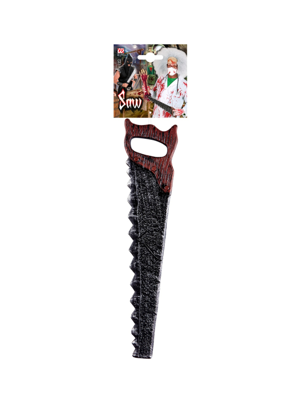 Scie Ensanglantée 53 cm : L’Accessoire Indispensable pour Halloween
