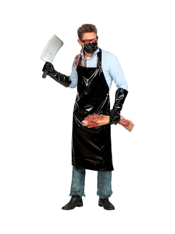 Set Accessoire de Boucher : L'Incontournable pour un Déguisement de Tueur Halloween