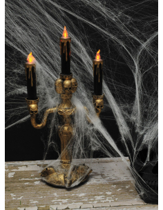 Candélabre Halloween : Éclairez Votre Table avec Élégance et Mystère 2