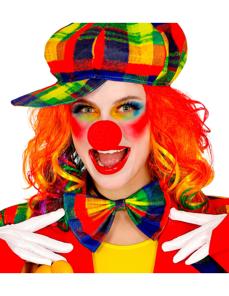 Casquette de clown adulte multicolore : Cirque, Carnaval, Animation
