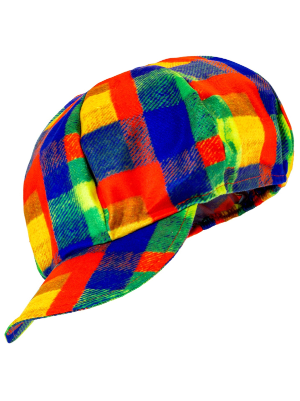 Casquette de clown adulte multicolore : Cirque, Carnaval, Animation