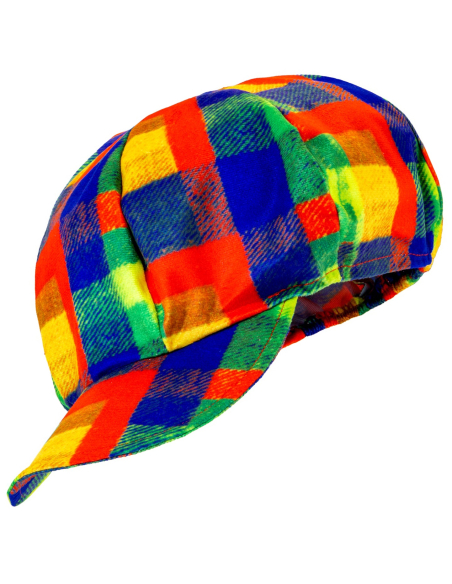 Casquette de clown adulte multicolore : Cirque, Carnaval, Animation