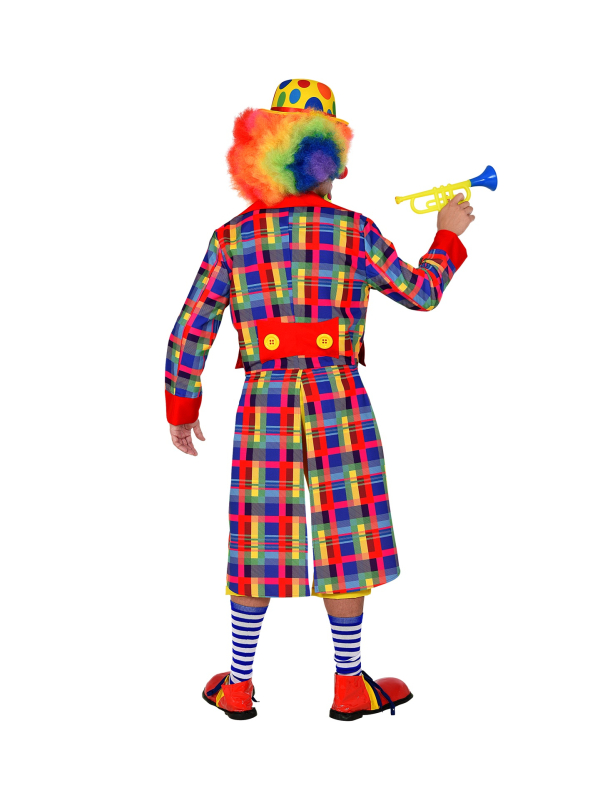 Veste Queue de Pie de Clown Multicolore pour Adulte, du S au XXL