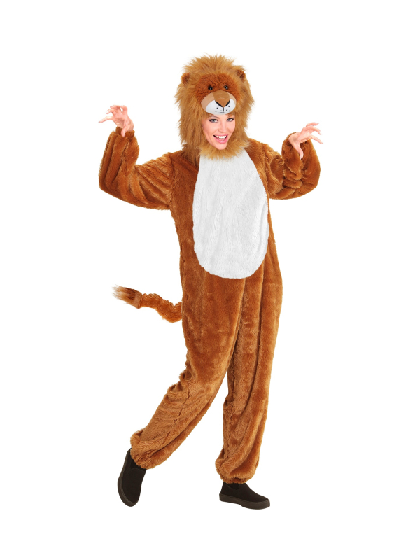 Déguisement de Lion pour adulte Haute Qualité : Roi des animaux, Carnaval