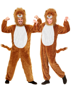 Déguisement de Lion pour adulte Haute Qualité : Roi des animaux, Carnaval