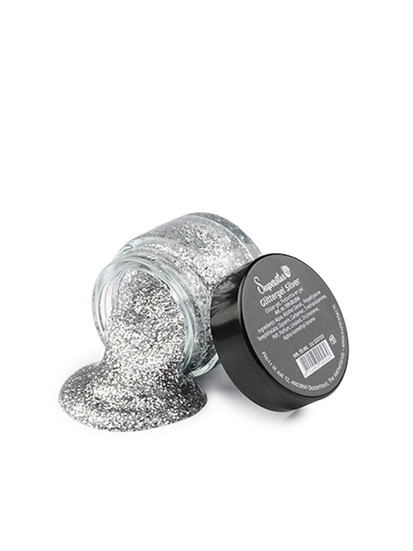 Gel Pailleté (Glittergel SuperStar) 15ml argent