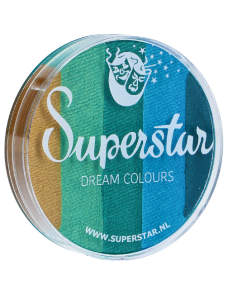 Maquillage Visage et Corps Superstar - Gamme Dream Couleurs Emeraude 45 g