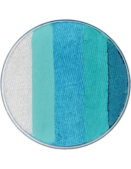 Maquillage Visage et Corps Superstar - Gamme Dream 45 g - Dégradé Bleu et Argent