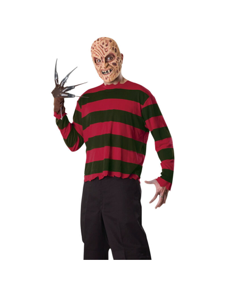 Kit de Déguisement Freddy Krueger pour Adulte – Cauchemar avec le Maître de l’Horreur