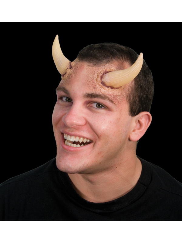 Grandes Cornes Universelles en Latex - Woochie : Accessoire de maquillage FX pour Halloween