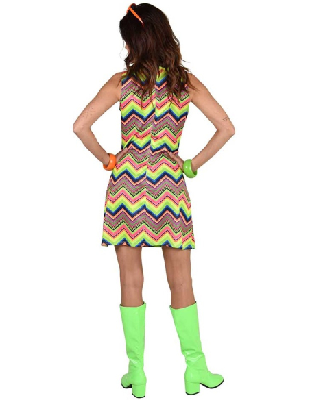 Déguisement années 80 femme fluo/Néon du S au XXL