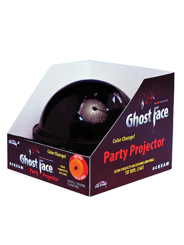 Projecteur de scène Ghost Face® : un accessoire effrayant pour Halloween