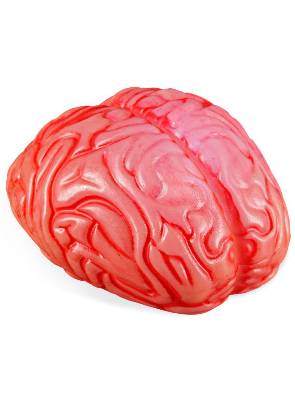 Cerveau lumineux changeant de couleur. Accessoire Halloween
