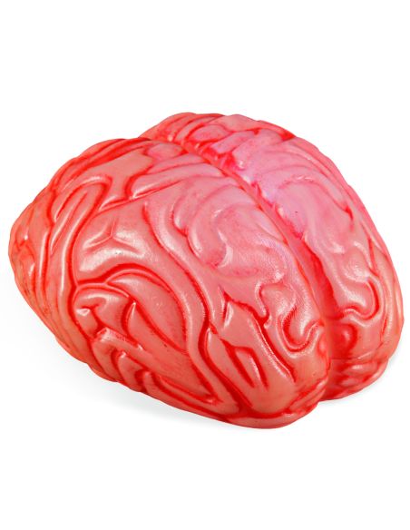 Cerveau lumineux changeant de couleur. Accessoire Halloween