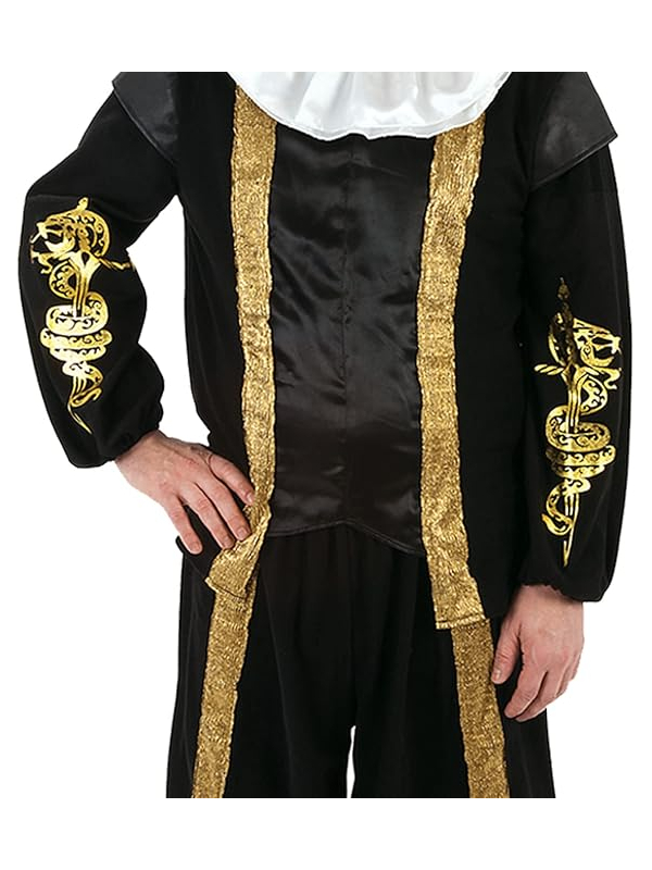 Déguisement de Noble Élizabethain Médiéval avec Accessoires - Période Renaissance