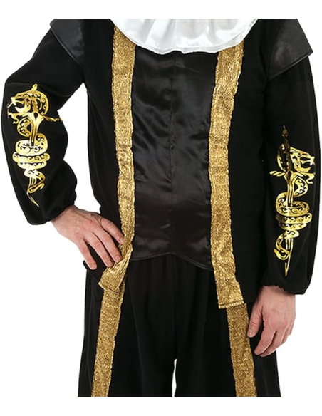 Déguisement de Noble Élizabethain Médiéval avec Accessoires - Période Renaissance