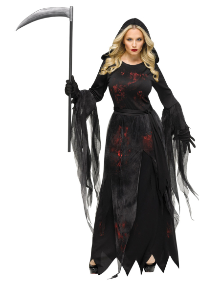 Costume de Faucheuse Sans Âme pour Adulte - Élégance Éthérée