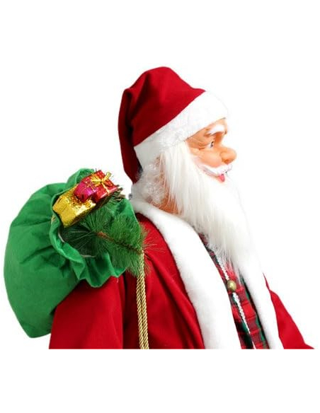 Automate Père Noël animé180 cm : Chante, Danse et Émerveille pour Noël !