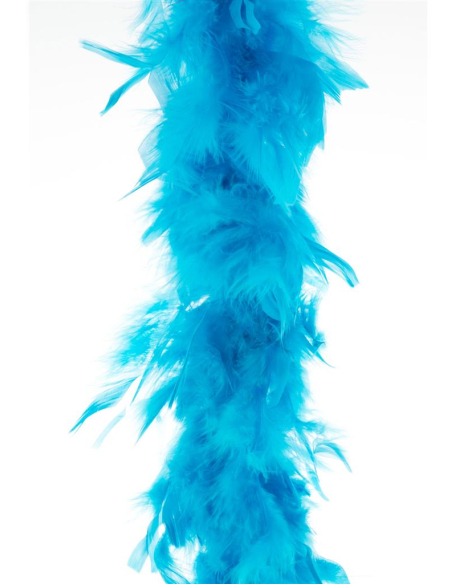 Boa plumes 2 m - 45 g pas cher turquoise