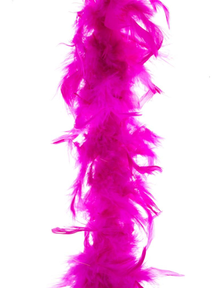 Boa plumes 2 m - 45 g pas cher fushia