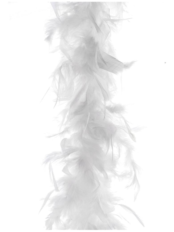 Boa plumes 2 m - 45 g pas cher blanc