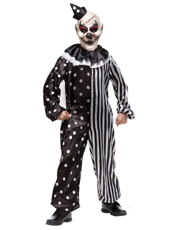 Dégguisement de clown effrayant Halloween pour enfant
