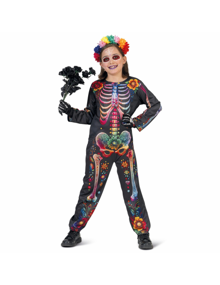 Déguisement Dia de los Muertos pour Fille et Adolescente - Costume Halloween Tradition Mexicaine
Ce déguisement Dia de
