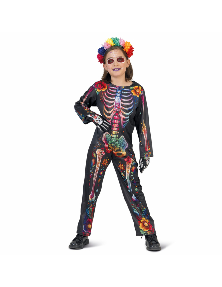 Déguisement Dia de los Muertos pour Fille et Adolescente - Costume Halloween Tradition Mexicaine
Ce déguisement Dia de