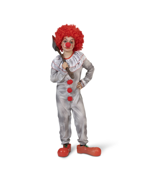 Déguisement Clown Vintage Halloween pour Enfant – Incarnez Pennywise, Grippe-Sou