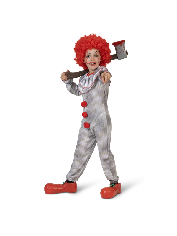 Déguisement Clown Vintage Halloween pour Enfant – Incarnez Pennywise, Grippe-Sou