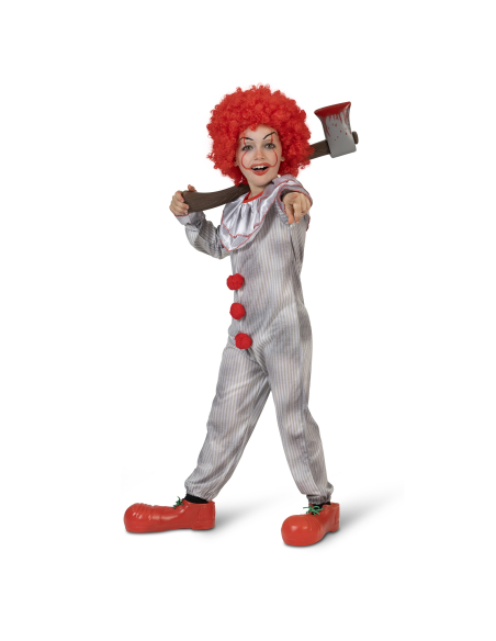 Déguisement Clown Vintage Halloween pour Enfant – Incarnez Pennywise, Grippe-Sou