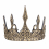 Couronne dorée Médiévale pour Roi - Élégance et Confort
