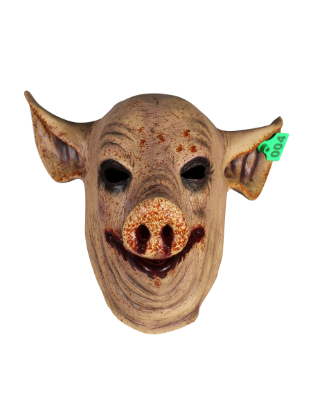 Masque de Porc Intégral Ensanglanté – Incarnez le Tueur Terrifiant de la Saga Saw