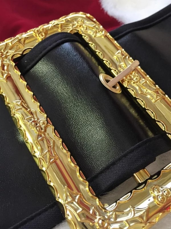 Costume Père Noël Super Deluxe : Qualité professionnelle