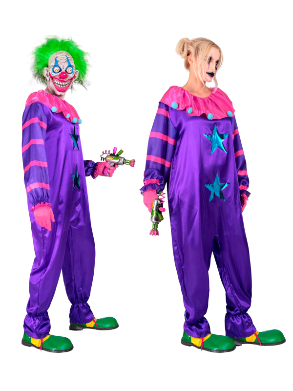 Déguisement Adulte Clown d'Horreur de l'Espace pour Halloween – Costume Effrayant et Original