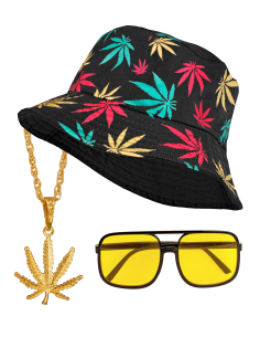 Set d'Accessoires Hip Hop Années 90 - Ganja 2