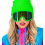 Lunettes de Ski Vert Fluo – L’Accessoire années 80 pour Éblouir Vos Soirées