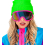 Lunettes de Ski Années 80 Rose Fluo : L'Accessoire Girly Indispensable !